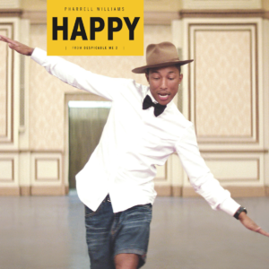 Pochette du single Happy de Pharrell Williams
